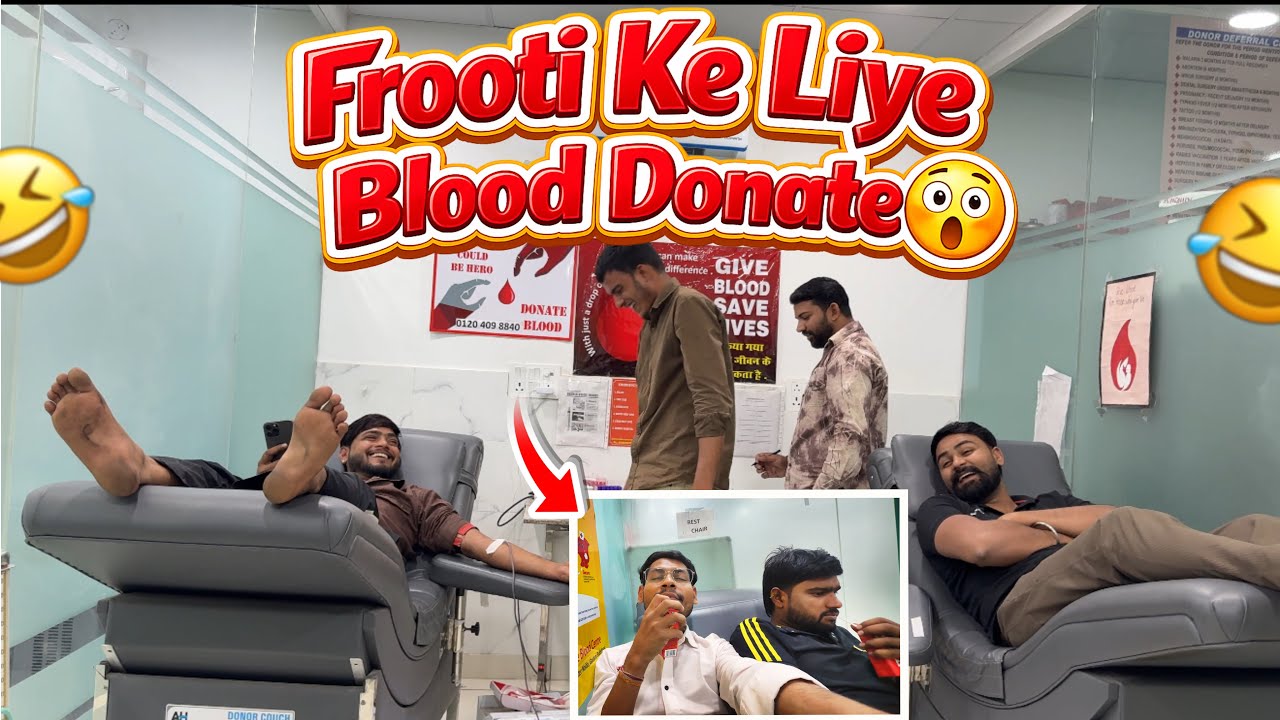 Frooti Ke Liye Blood Donate Kar Diya😮 | Abhishek | Deepak Anish Comedy 