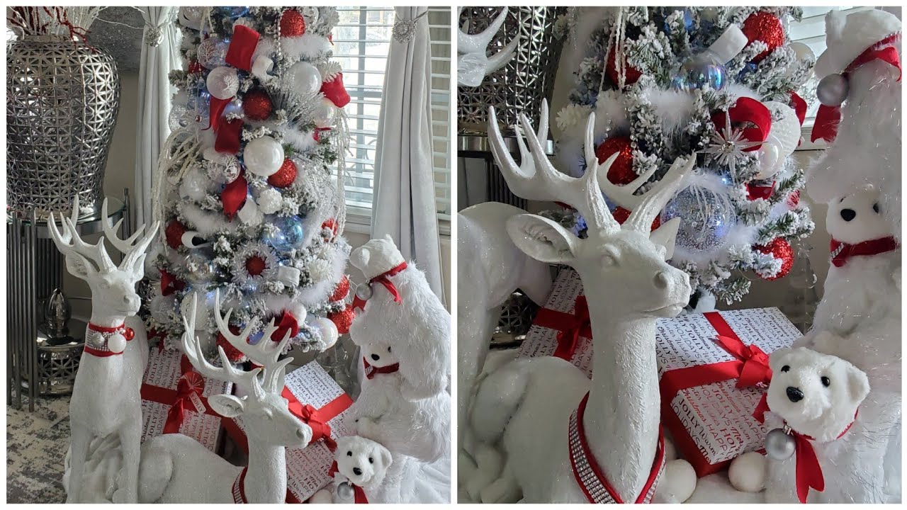 💎🦌🎄Christmas Winter Glamland DIY #glamdeer #winterwonderland navidad invierno país de las maravillas
