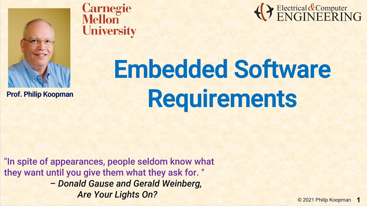 L09 Embedded Software Requirements