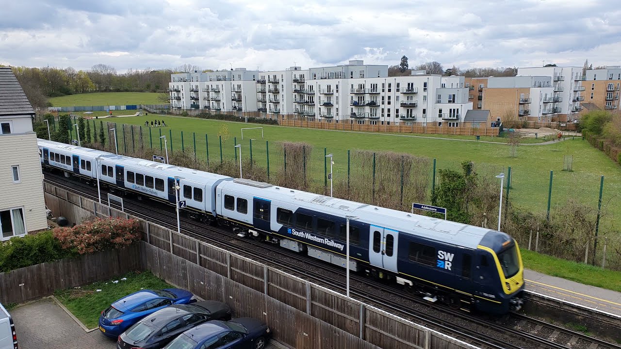 SWR class 701 no. 701025 on test run, working 5Q52 09/04/21