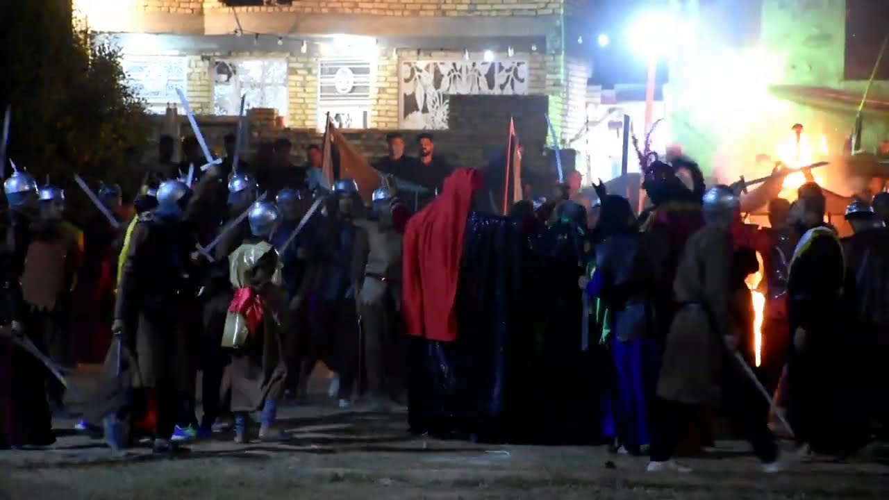 حرق مخيم الامام الحسين ع || واقعة يوم العاشر || هيئة تشبيه انصار الزهراء ع 1442هـ