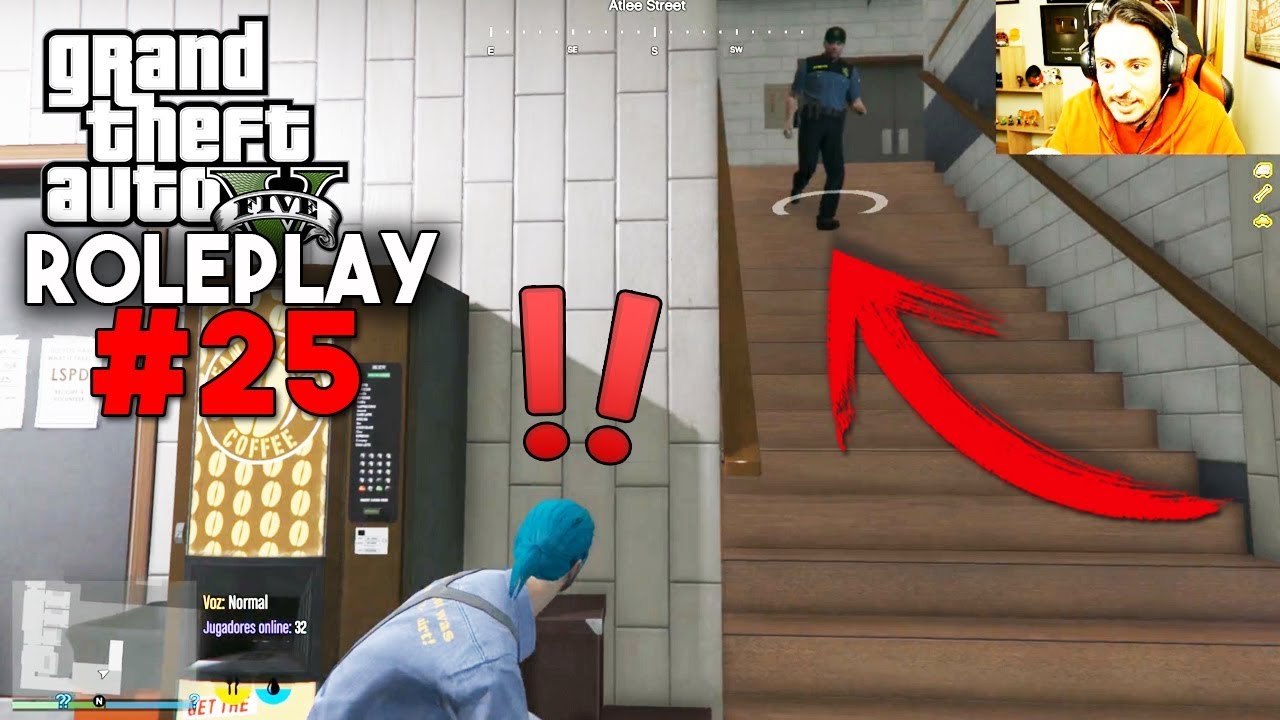 GTA V ROLEPLAY #25 NOS COLAMOS EN COMISARÍA Y NOS PILLAN!!