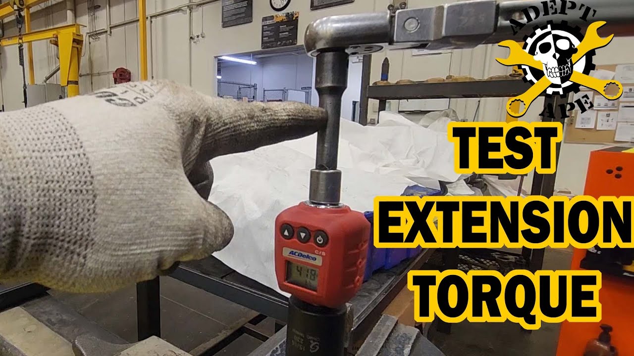 Do Extensions Change Torque? Torque Wrenches and Extension Test! (INTERESTING)