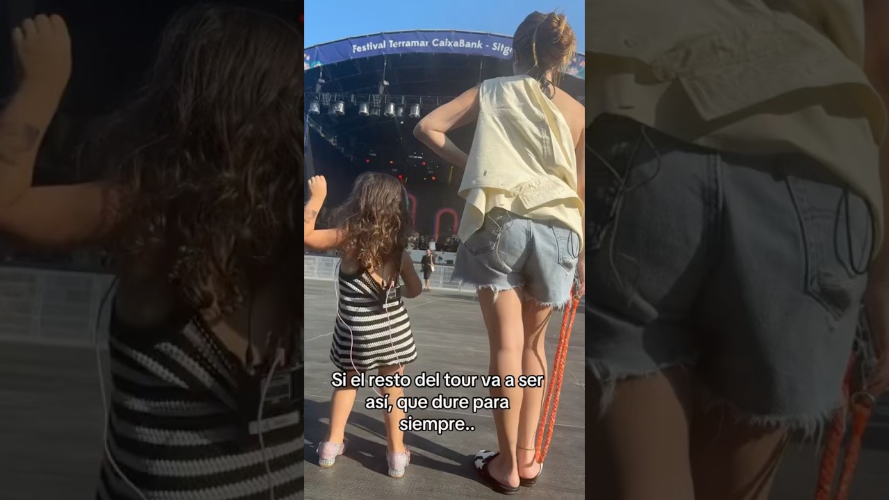 Indigo se pone a bailar en la prueba de sonido de Camilo