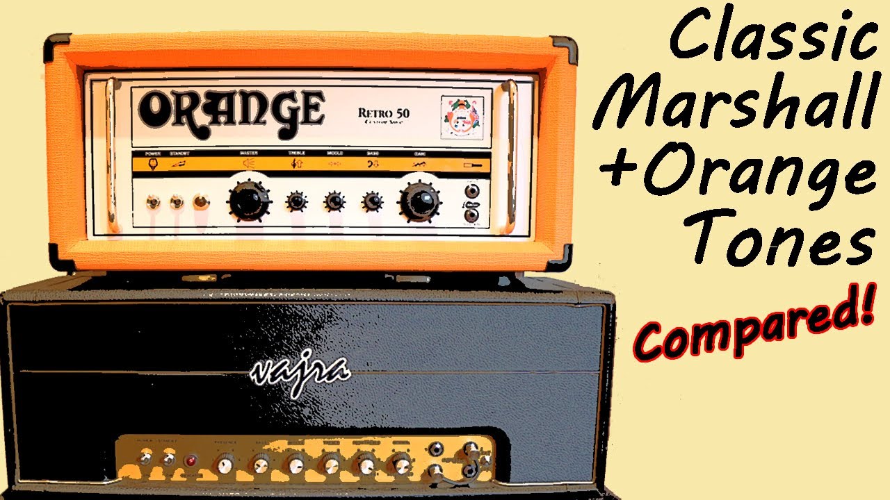 Vintage Marshall & Orange Tones Part I: JTM45 & 'Pics Only' Circuits Compared