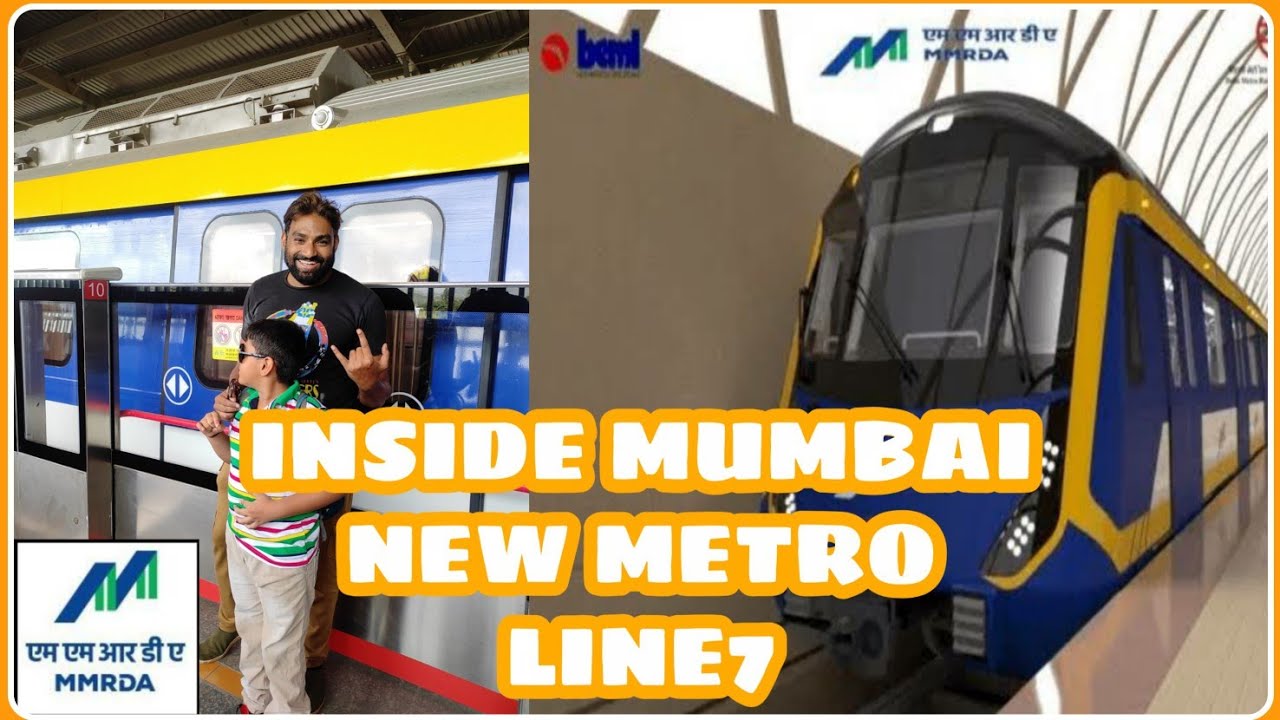 MUMBAI METRO LINE 7|DAHISAR TO GOREGAON|FULL INFO|DETAIL TOUR |2ND LARGEST METRO NETWORK |