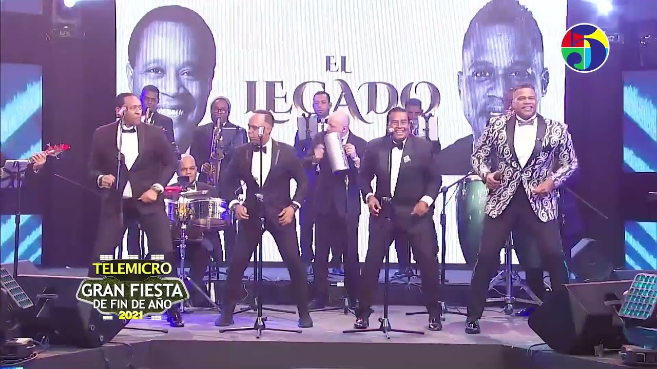 Jandy Ventura El Legado - Popurrí Si Vuelvo a Nacer (En Vivo) Fiesta de Fin de Año Telemicro 2021