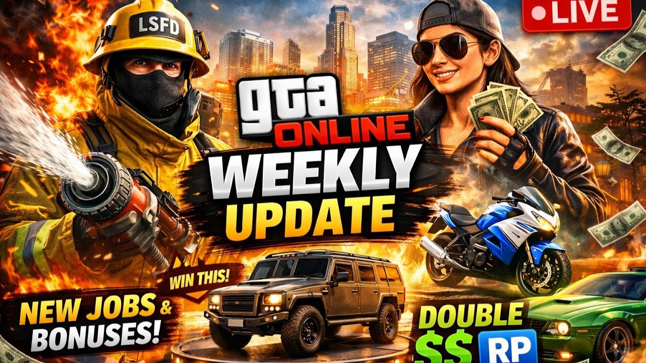 GTA 5 Online Weekly Update LIVE STREAM 🎯 What’s New This Week? #gta #live