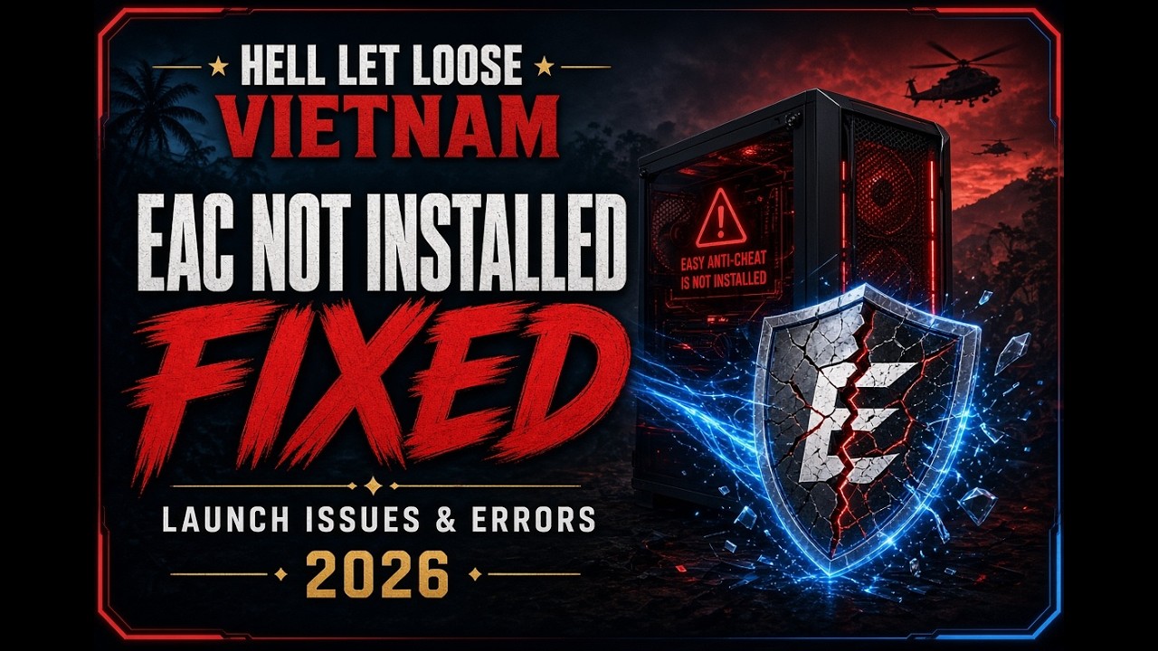 Hell Let Loose: Ошибка &laquo;Easy Anti-Cheat не установлен&raquo; &mdash; решение | Проблемы с EAC и запуском игры