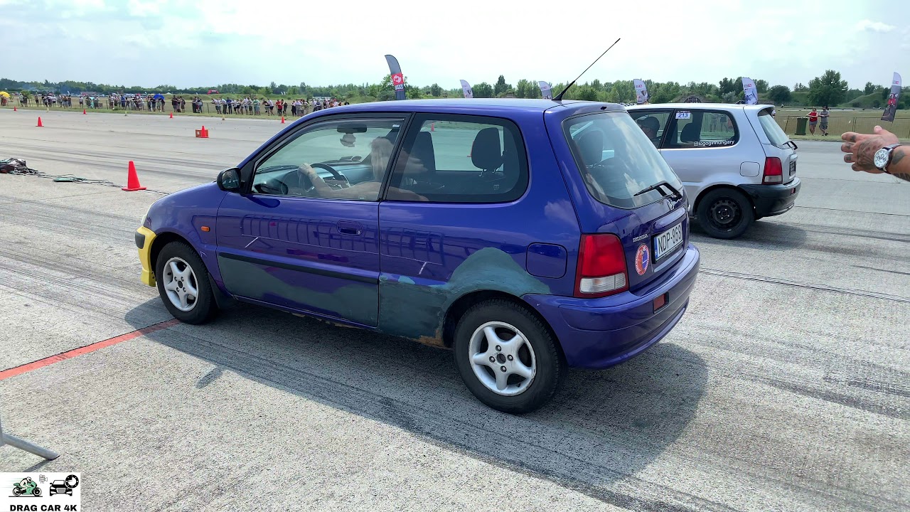 Honda Logo vs Honda Logo drag race 1/4 mile 🚦🚗 - 4K