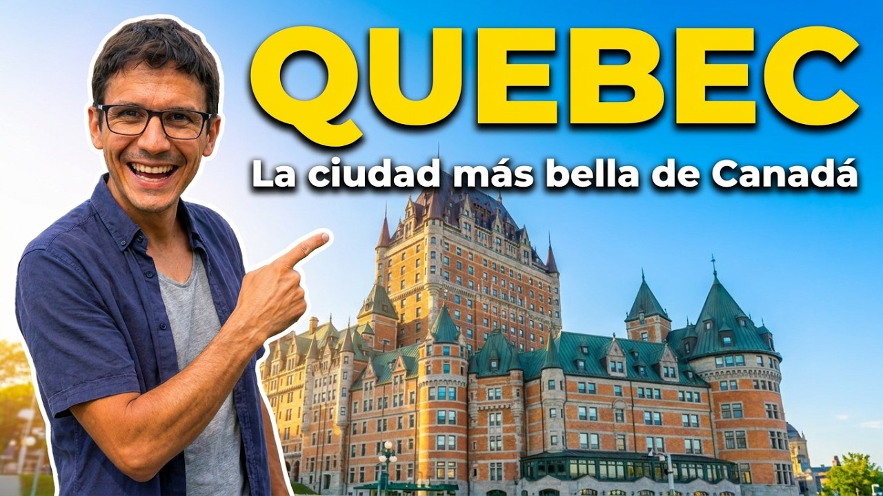 🇨🇦 Qué ver en QUEBEC, la ciudad más bella de Canadá