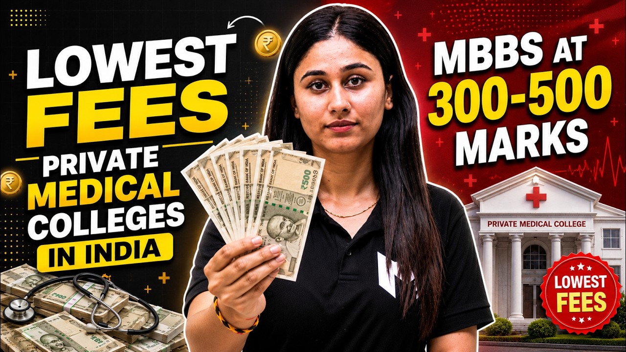 Lowest Fees Private Medical Colleges In India | 300-500 Marks Wale Bacche Zarur Dekhe | Bharti Singh