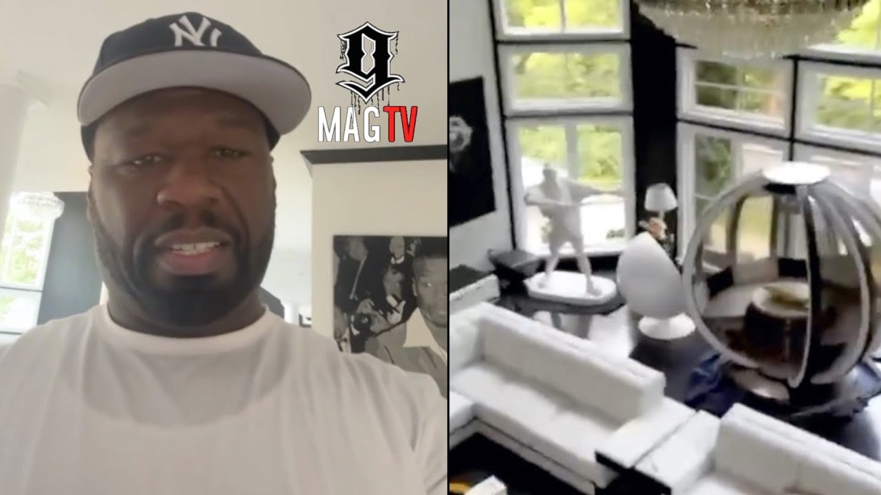 50 Cent Shows Off His Interior Design Skills During IGTV Cribs House Tour! 🏡