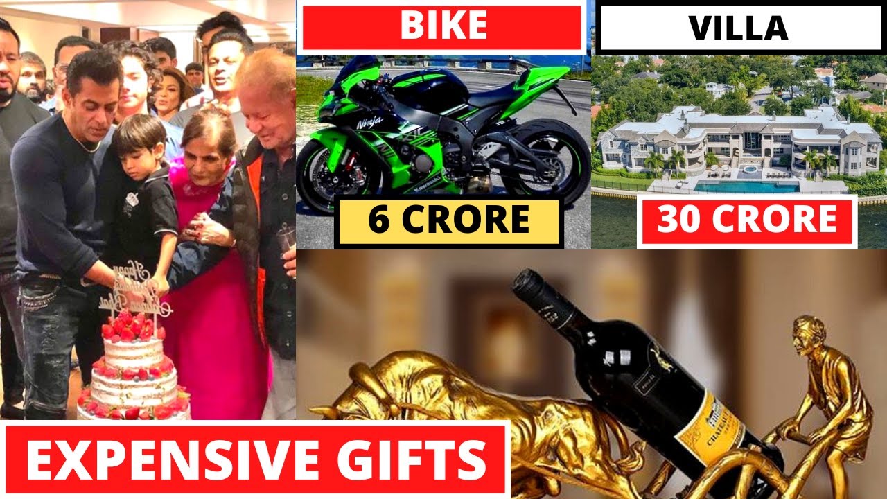 Salman Khan 10 Most Expensive Birthday Gifts From Bollywood Stars