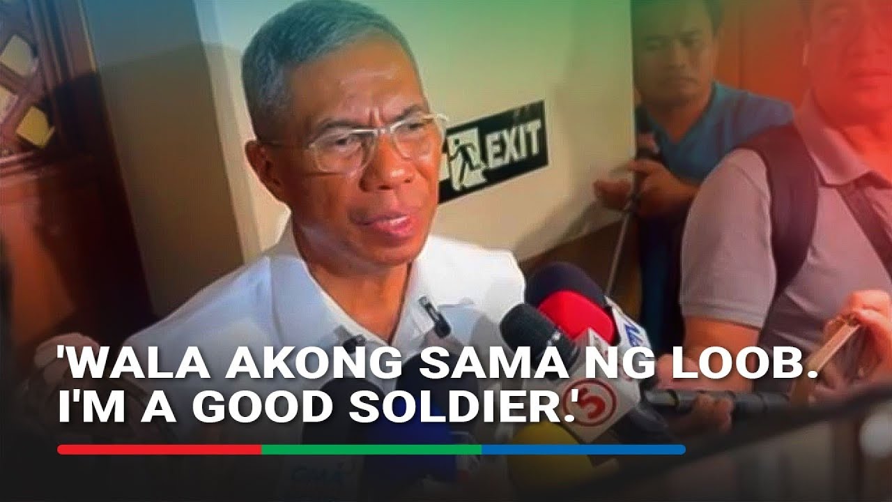 WATCH: Torre's first interview after being relieved as PNP chief | ABS-CBN News