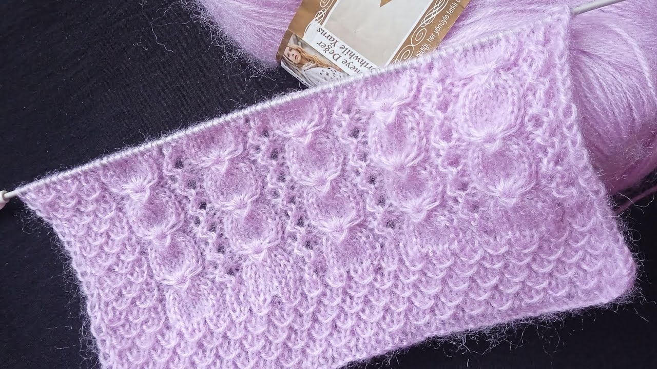 Ajurlu Orkide Çiçeği Modeli 🌸 Çeyizlik Yelek Örgü Modeli 🌼