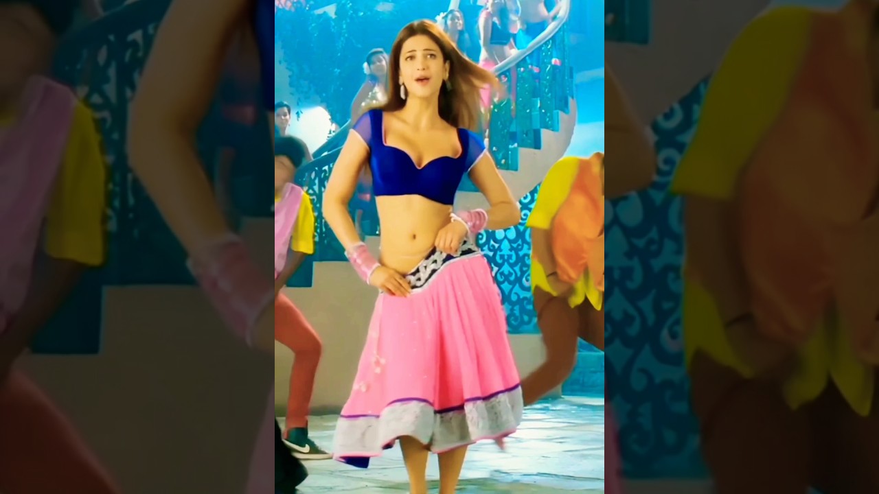 Shruti Haasan's Hot Navel | Kiss | Kissing | Bhabhi kiss | Navel kiss | Japanese kiss| Kissing scene
