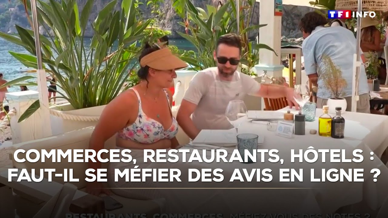 Commerces, restaurants, h&ocirc;tels&hellip; : faut-il se m&eacute;fier des avis en ligne ?｜TF1 INFO