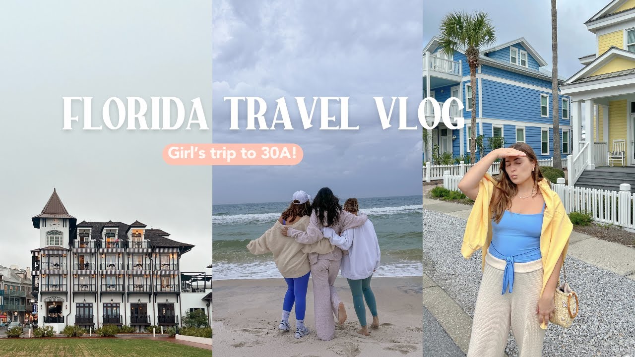 A WEEKEND IN 30A | shopping, eating, & enjoying Rosemary Beach, Alys Beach, & Seaside, FL!
