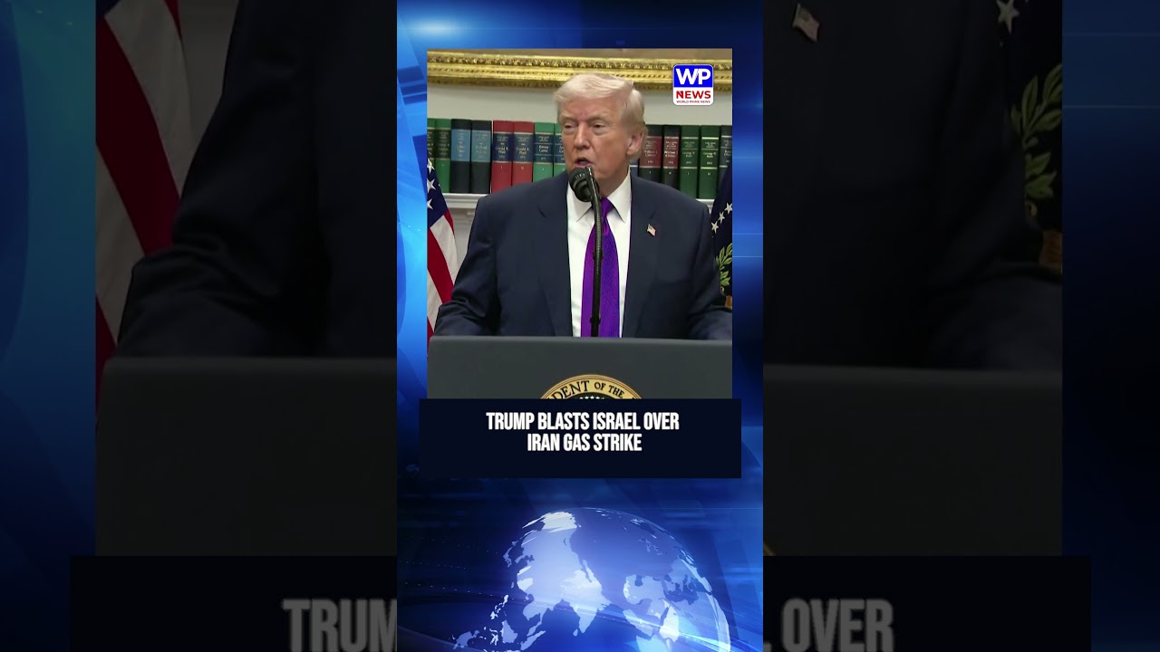 Трамп публично предостерег Израиль от удара по иранскому газовому месторождению