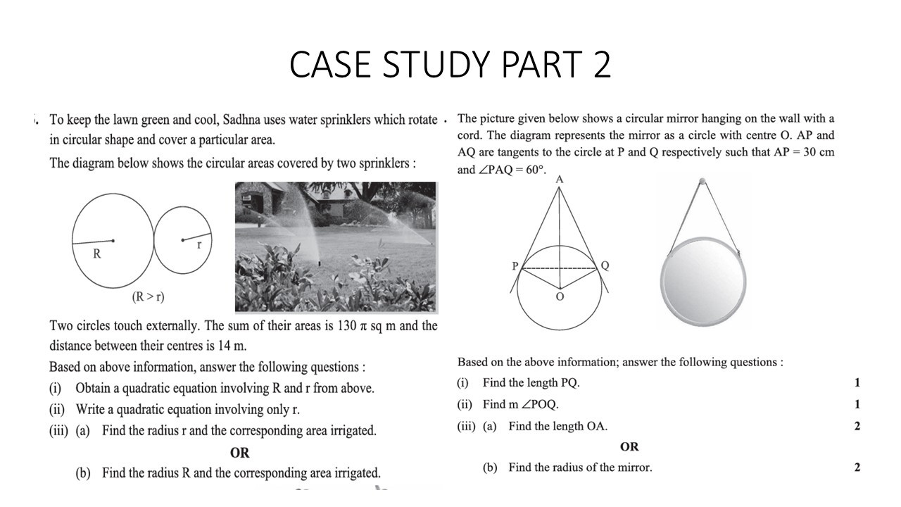 Class 10th Mathematics Case Study Part 2 | #casestudy #class10thmaths