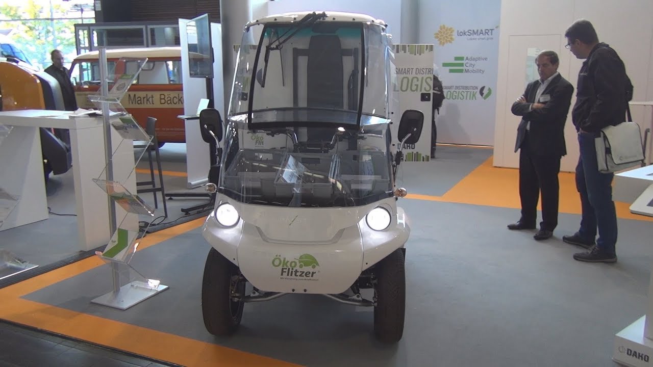 Paxster Hardtop Electric Cargo Vehicle Exterior and Interior