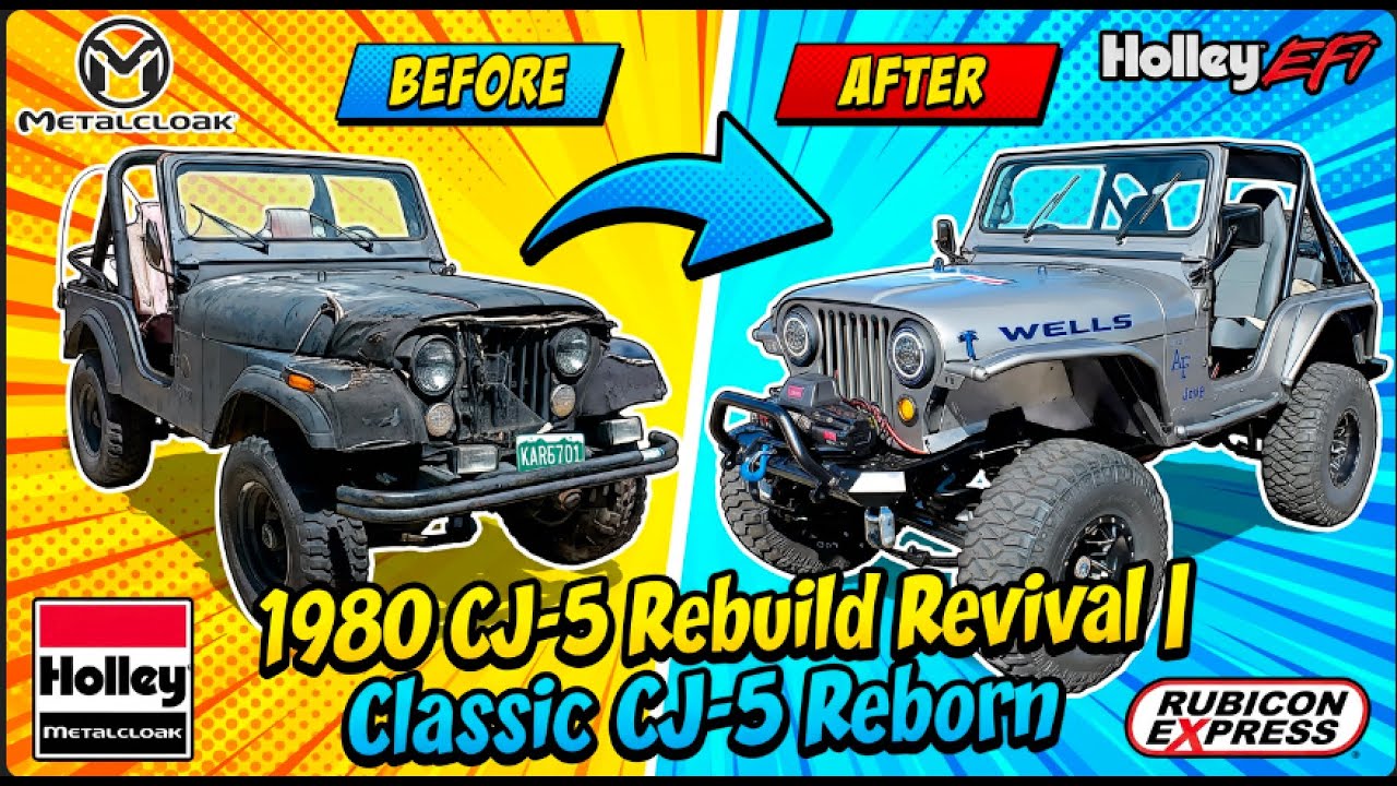 1980 CJ-5 Rebuild Revival | Classic CJ-5 Reborn
