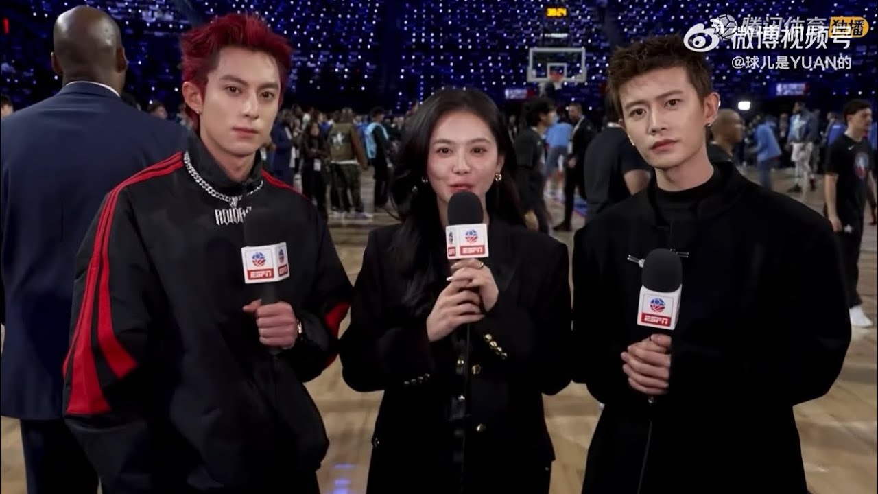 Allen's pre-match connection looks forward to the All-Star match and sends NY greetings!Wang Hedi 