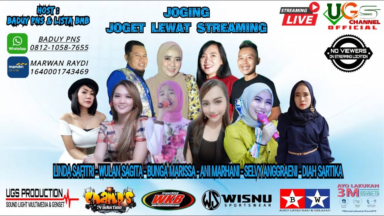 Ugs Channel Official Live Streaming #Dirumahsaja  13 September 2021
