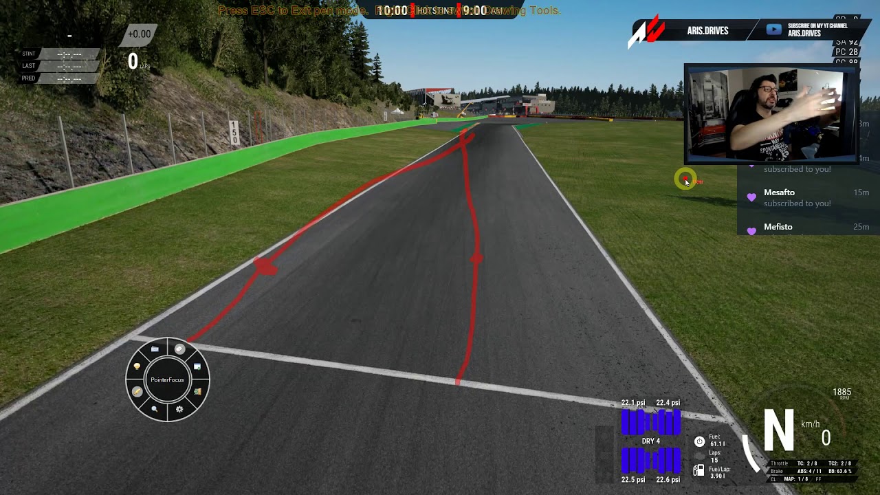 TL;DW - How aliens gain seconds per lap? A small demonstration.