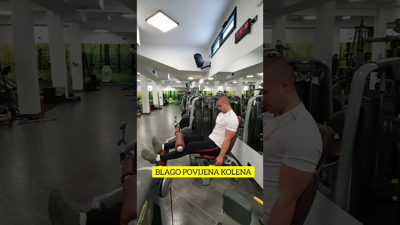 Nožna fleksija na spravi - Đorđe Nikolić
