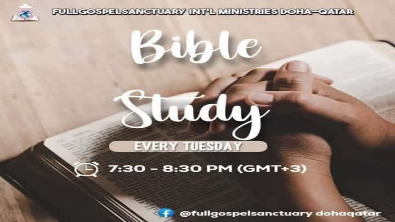 BIBLE STUDY || FEB 3 2026 || TOPIC: GOD'S WORD - YOUR SPRITUAL LIFE JACKET
