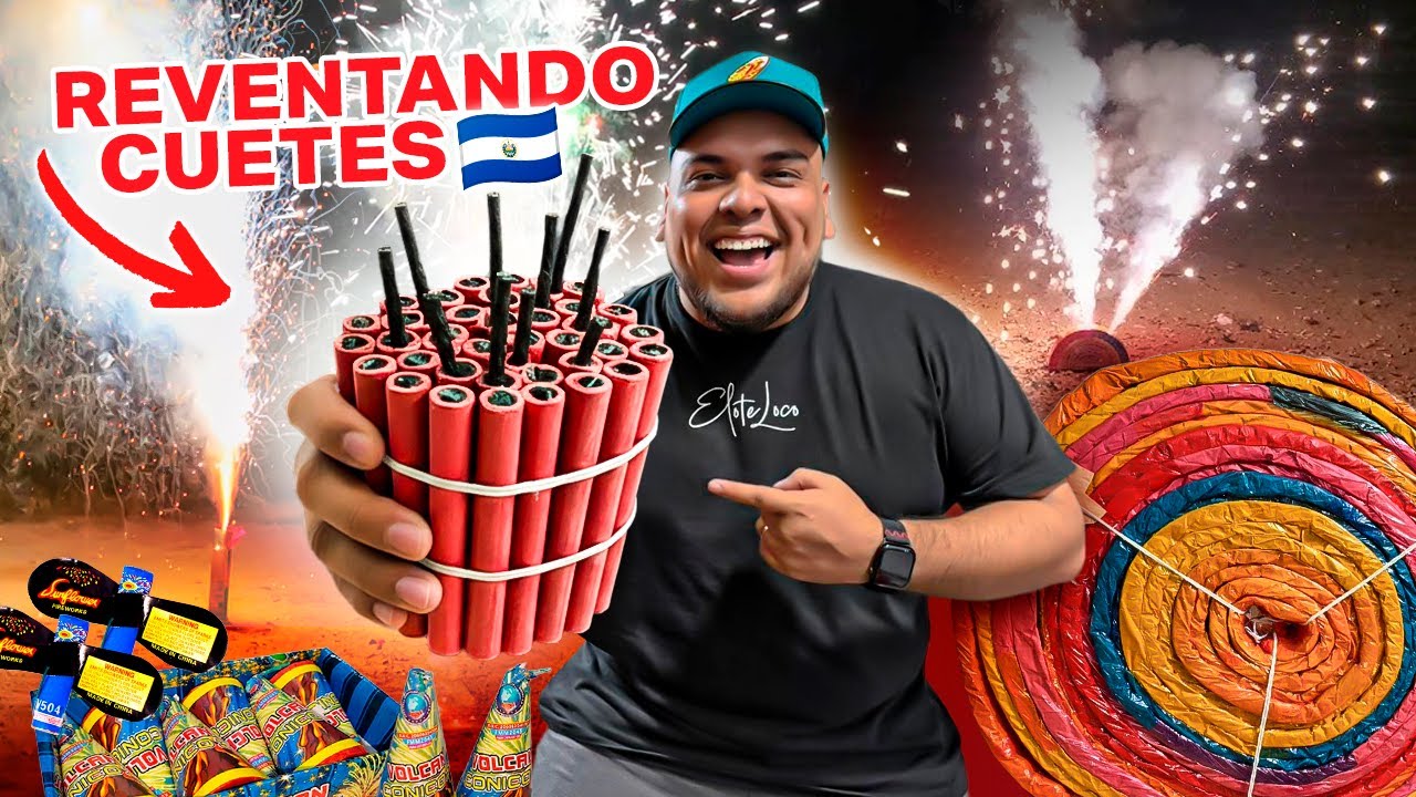 🤩REVENTANDO CUETES SALVADOREÑOS *se puso bueno* 🤭