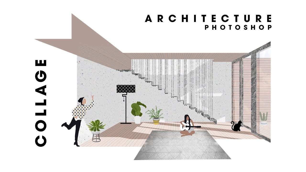 How to create an ARCHITECTURE COLLAGE #archibicc