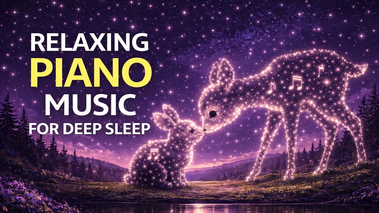 A Beautiful Hour of Relaxing Piano 🌙 Calm & Gentle