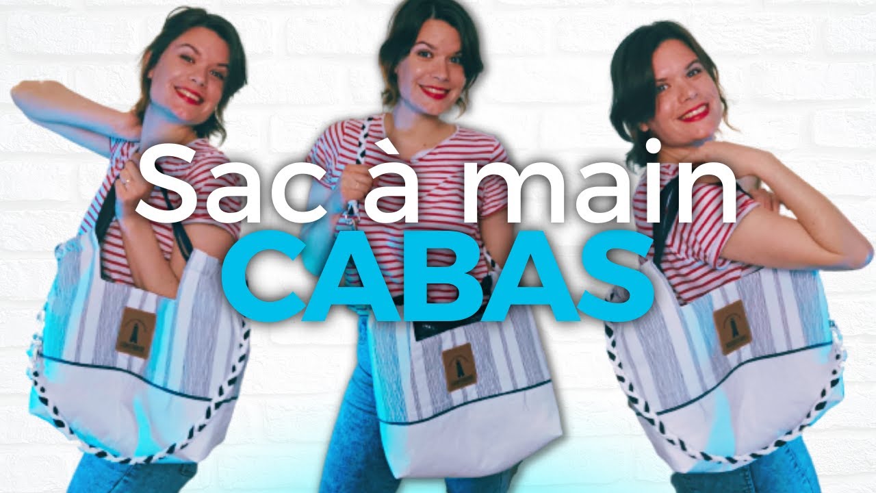Coudre un sac à main cabas facile pour débutant !