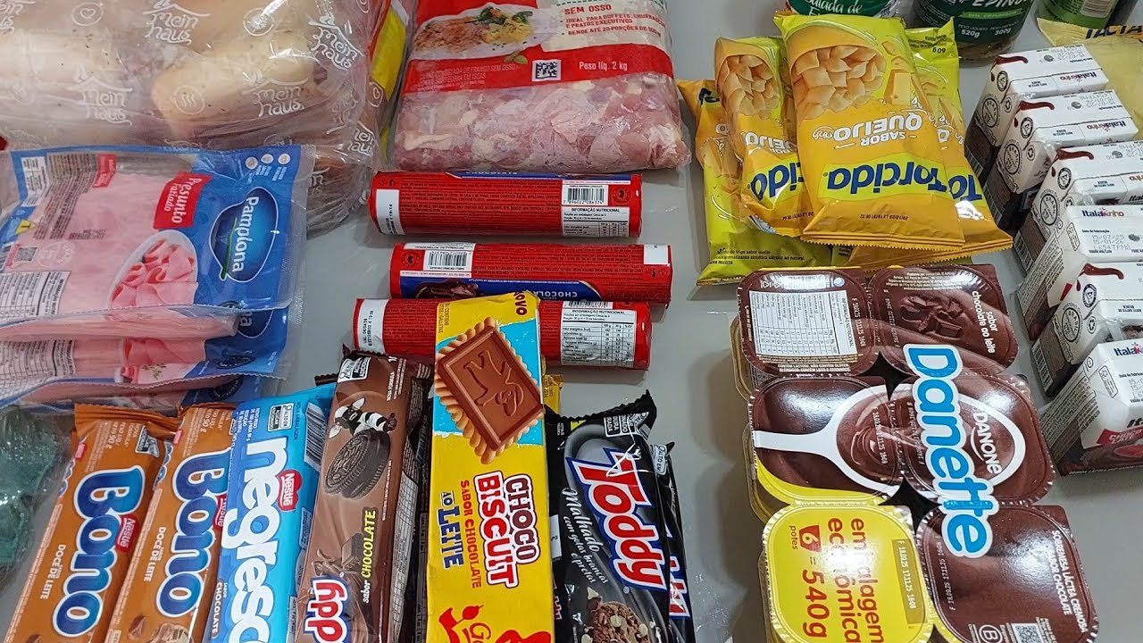 COMPRA NO MERCADO FEITA PELO MARIDO l Tathi Fulber 