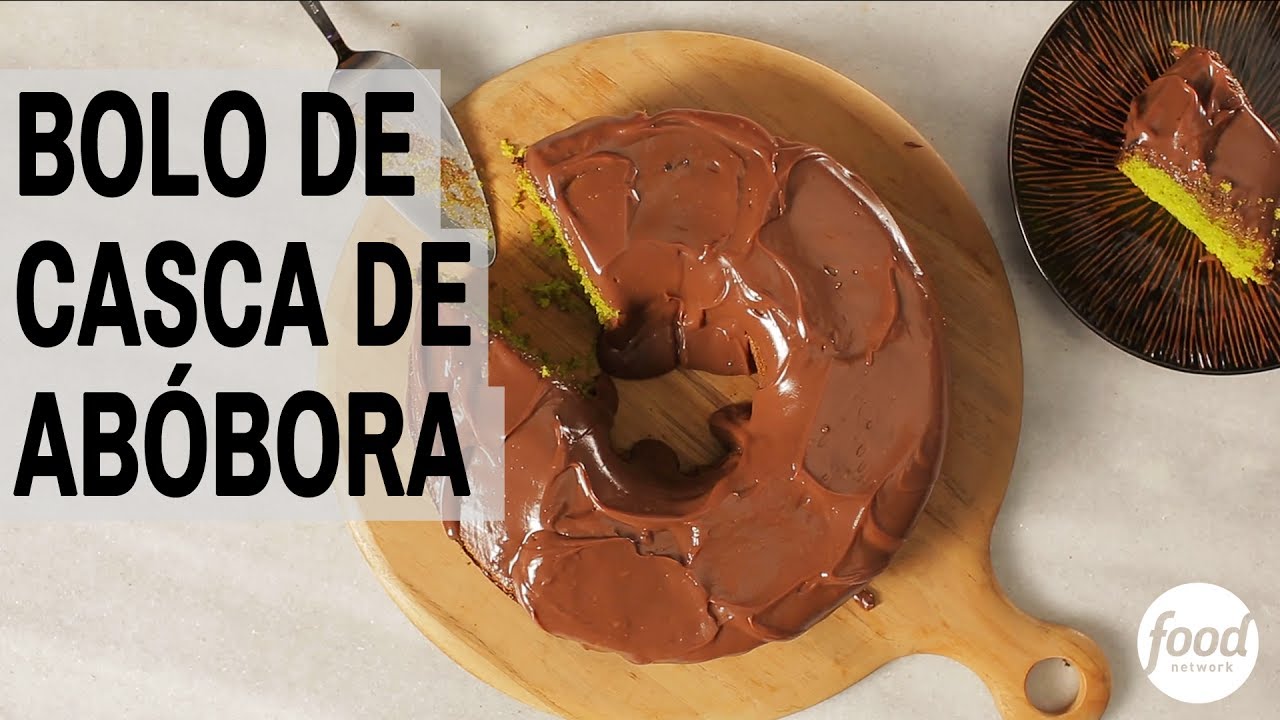 BOLO DE CASCA DE ABÓBORA | RESTÔ FOOD NETWORK