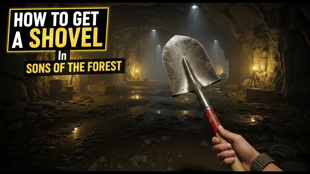 How To Get Shovel in Sons Of The Forest