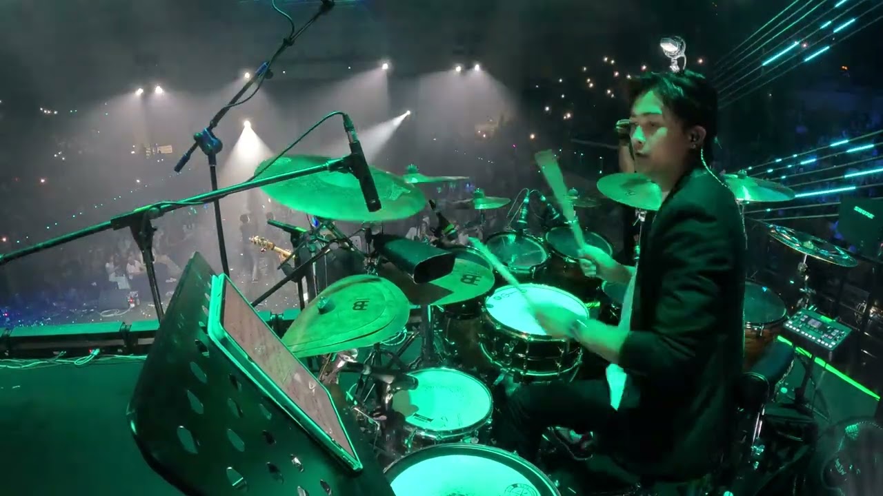 MẤT KẾT NỐI & TRÀN BỘ NHỚ - DƯƠNG DOMIC | live at LSXMA 2024 - Nhat Hao #drumcam