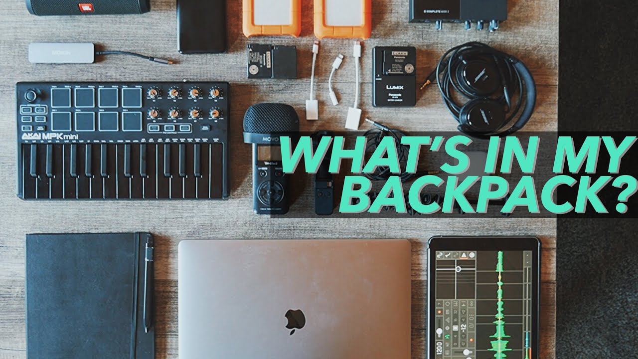 Music Production Travel Backpack 2019 | What's In My Bag?