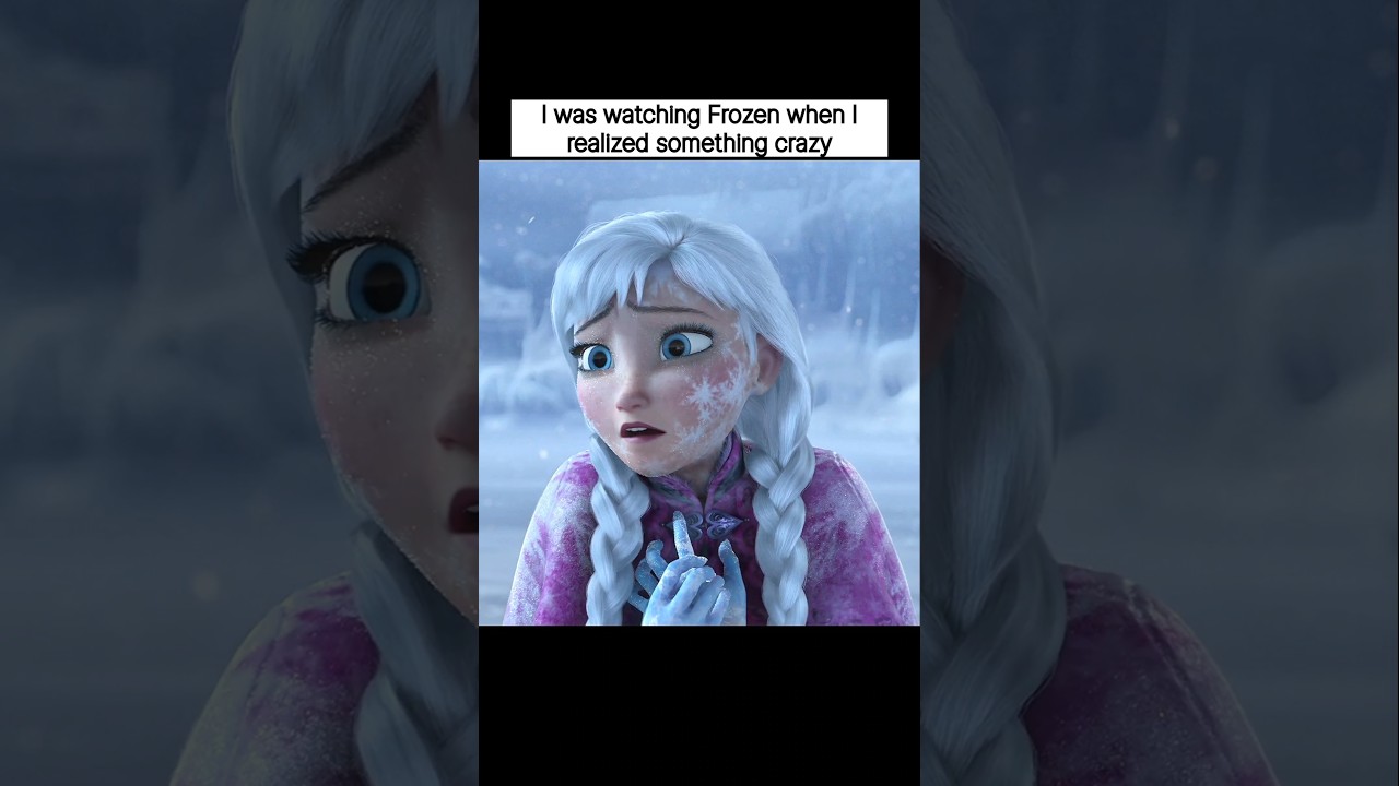 Did you noticed this in Frozen🤯🤯🤯 #shorts #disney #disneyplus #eastereggs #frozen #didyouknow