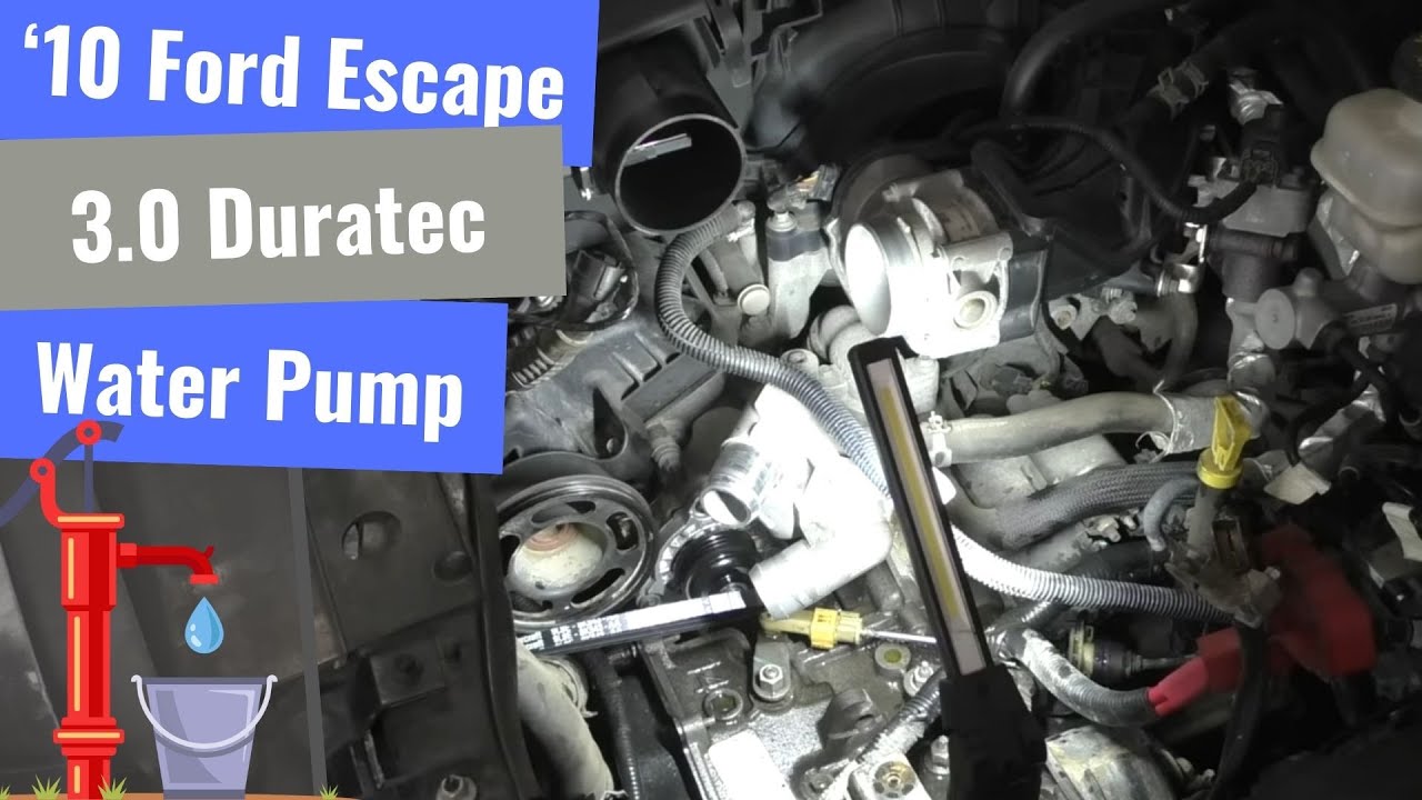 '10 Ford Escape 3.0 - Water Pump