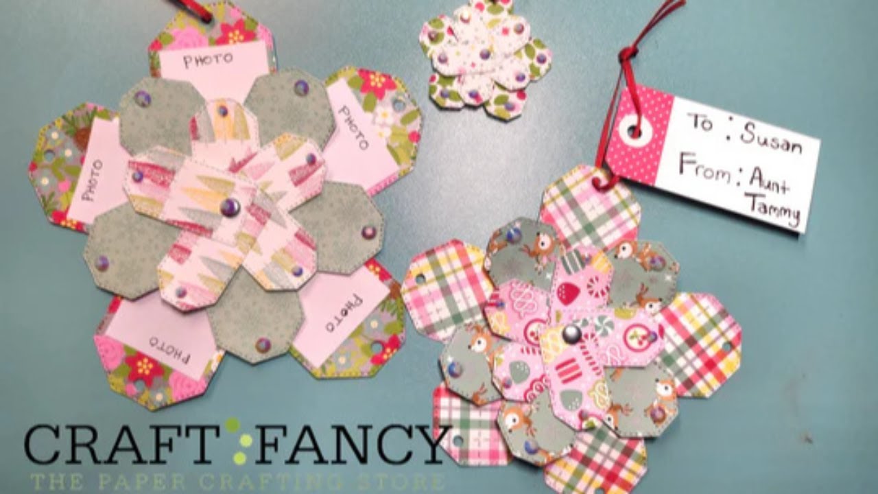 CraftFancy Shows How To Make Cute Paper Flowers Fast!