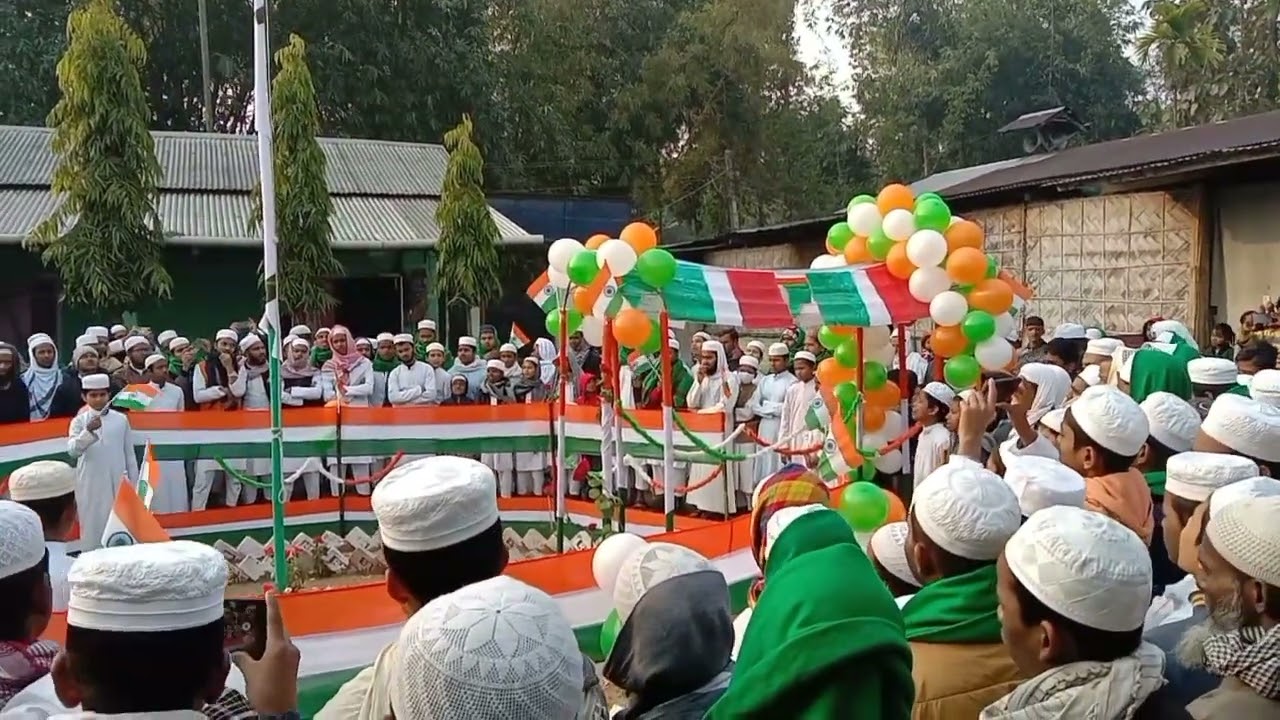 73rd Republic Day Celebration at Markazul Uloom Waddawah Hatipara Nagaon Assam India