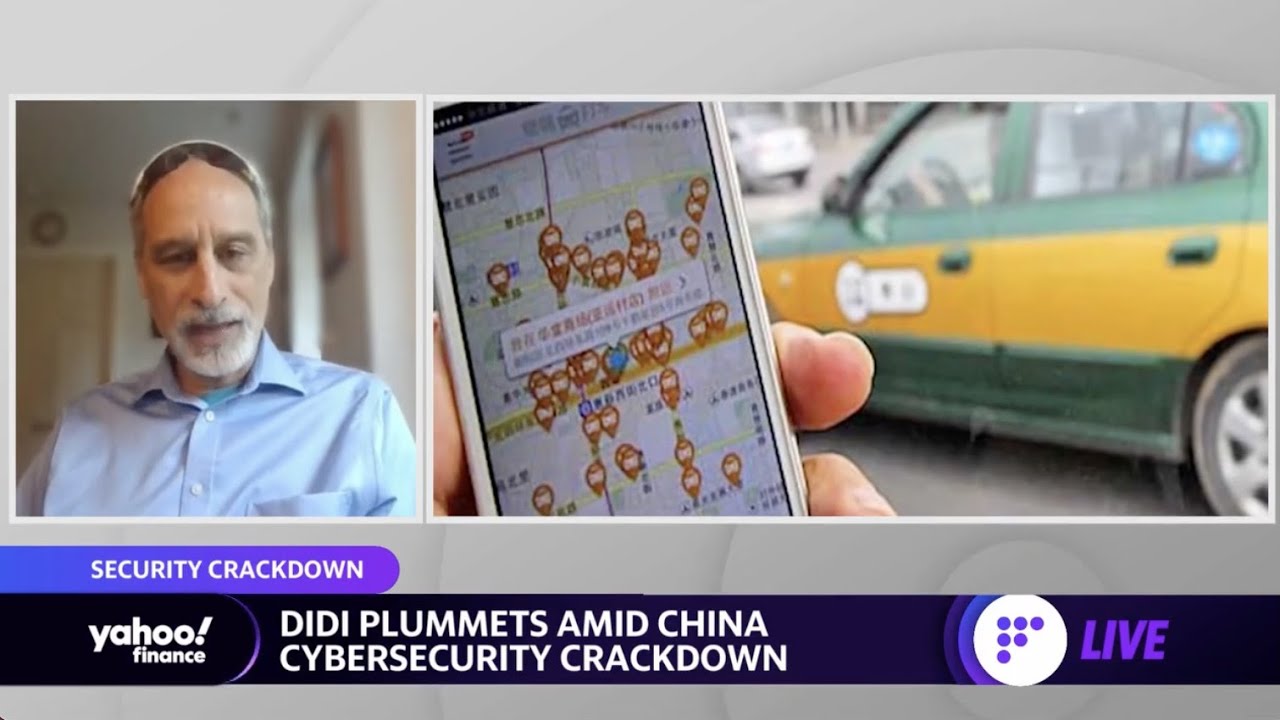 Didi stock sinks as China's cracks down on cybersecurity, here's what it means for investors