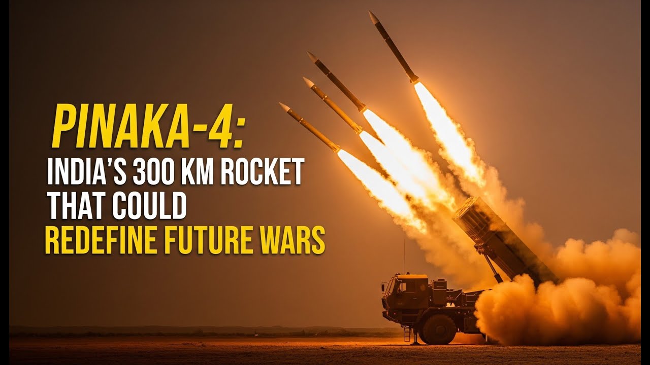 DRDO Pinaka-4 Explained: 300 KM Rocket Power That Can Change India&rsquo;s Battlefield #drdo #defence
