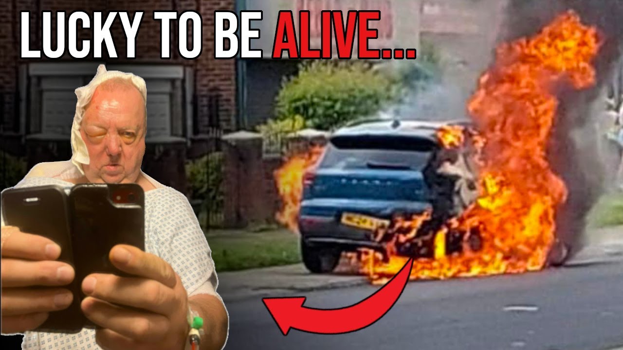 Volvo Hybrid EXPLODES With Family Locked Inside