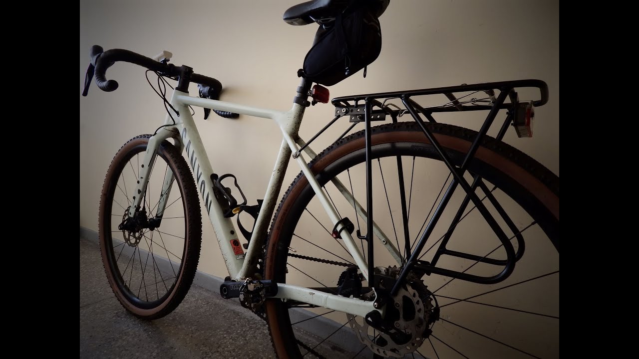 Bagażnik rowerowy z miejskiego krossa do gravela | zestaw montażowy do bagażników