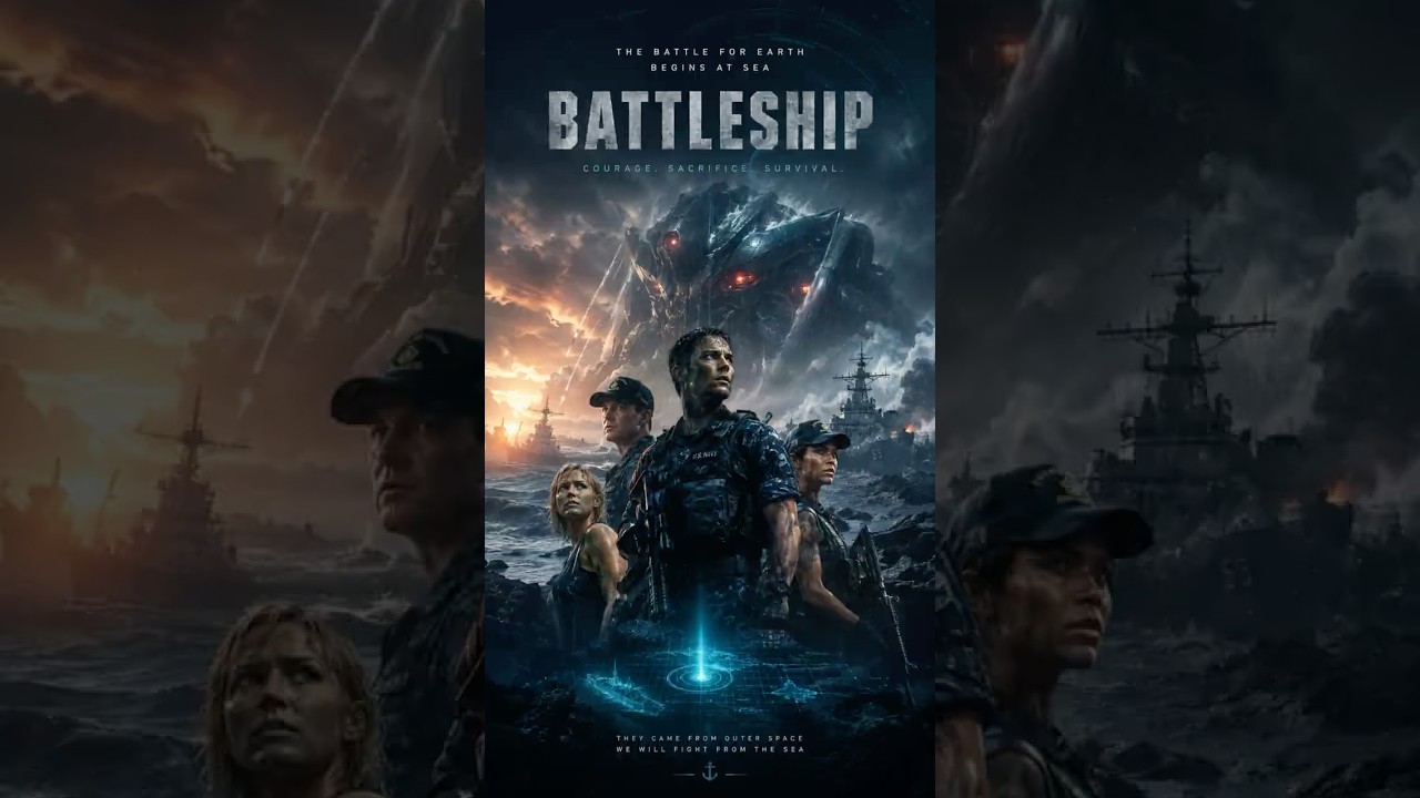 Battleship (2012) | Alien Counterattack &ndash; Military Base Obliterated